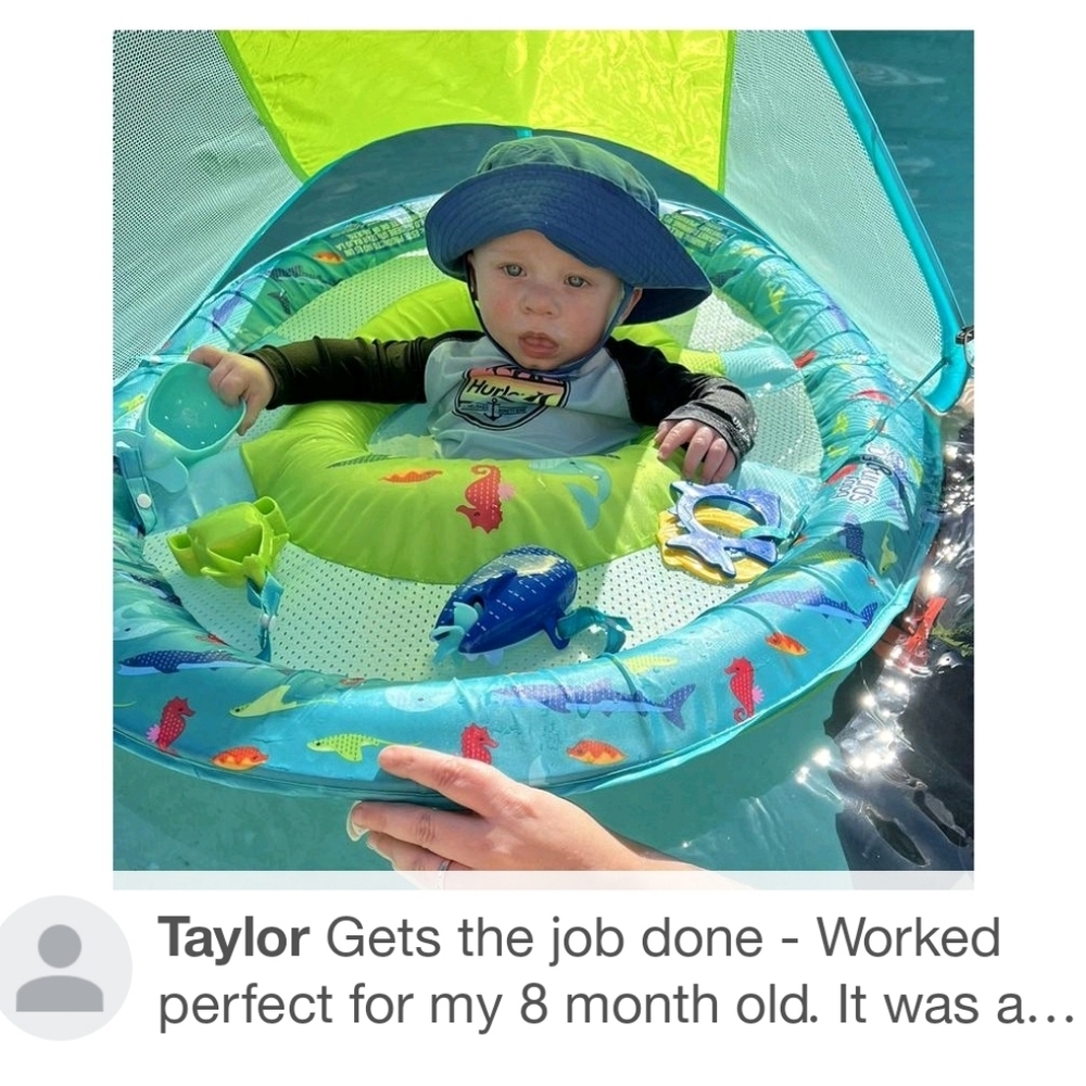 Swimways Canopy Baby Float - Picture 7 of 7